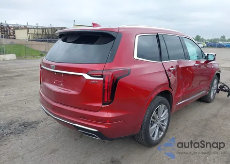 2024 Cadillac Xt6 Premium Luxury from USA, damaged, VIN 1GYKPDRSXRZ724989